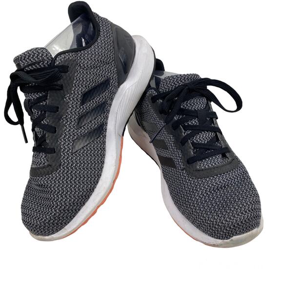 Adidas Cosmic 2 Sneakers Sl Ortholite Cloudfoam Black Gray Running Shoes CQ1714 - Picture 1 of 11